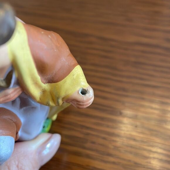 Vtg chalkware shepherd from a nativity scene - Picture 3 of 7